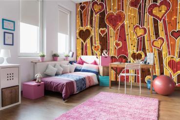 Kinder-Fototapete MS-5-1457 im Raum – kreative Wandgestaltung mit lebendigem XXL-Motiv für Kinderzimmer
