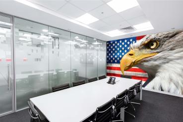 Fototapete MS-5-1506 im Raum – moderne Wandgestaltung mit Symbolkraft und visueller Tiefe