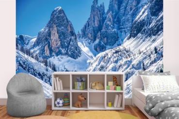 Berge-Fototapete MS-5-1632 in modernem Wohnraum – imposante Landschaft, räumliche Tiefe, stilvolle Wandgestaltung mit Naturakzen