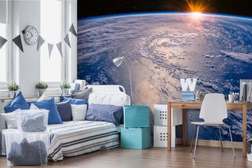 Vlies-Fototapete MS-5-2245 – Himmelsmotiv im Wohnraum – stilvolle Wandgestaltung mit räumlicher Tiefe