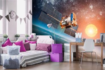 Vlies-Fototapete MS-5-2267 – Himmelsmotiv im Wohnraum – stilvolle Wandgestaltung mit räumlicher Tiefe