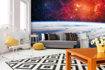 Vlies-Fototapete MS-5-2284 – Himmelsmotiv im Wohnraum – stilvolle Wandgestaltung mit räumlicher Tiefe