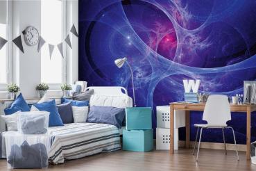Vlies-Fototapete MS-5-2293 – Himmelsmotiv im Wohnraum – stilvolle Wandgestaltung mit räumlicher Tiefe