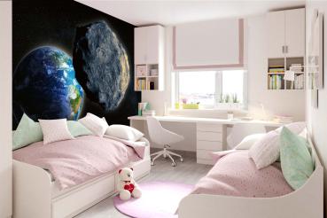 Vlies-Fototapete MS-5-2303 – Himmelsmotiv im Wohnraum – stilvolle Wandgestaltung mit räumlicher Tiefe