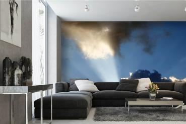 Vlies-Fototapete MS-5-2321 – Himmelsmotiv im Wohnraum – stilvolle Wandgestaltung mit räumlicher Tiefe