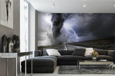 Vlies-Fototapete MS-5-2329 – Himmelsmotiv im Wohnraum – stilvolle Wandgestaltung mit räumlicher Tiefe