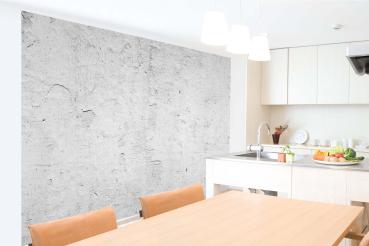 Wohnraum mit Vlies-Fototapete MS-5-2429 – rustikale Holzoptik als stilvolle Wandgestaltung