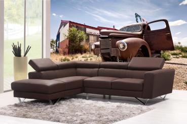 MS-5-2736 als Wandtapete in modernem Interieur; Retro-Design mit räumlicher Tiefe und Vintage-Charme