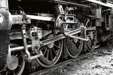 Vlies-Fototapete MS-5-2903 in Draufsicht; Retro-Motiv mit geometrischem Design und nostalgischer Farbwirkung