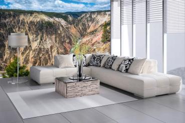 Berge-Fototapete MS-5-3020 in modernem Wohnraum – imposante Landschaft, räumliche Tiefe, stilvolle Wandgestaltung mit Naturakzen
