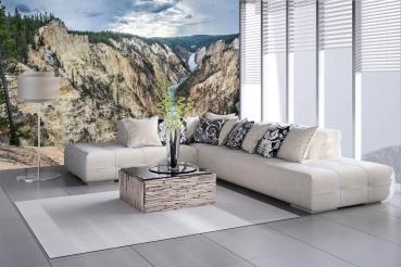 Berge-Fototapete MS-5-3043 in modernem Wohnraum – imposante Landschaft, räumliche Tiefe, stilvolle Wandgestaltung mit Naturakzen