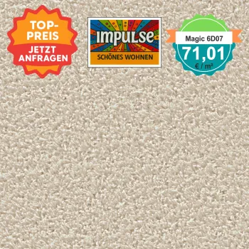 Top view of a square carpet pattern in light beige