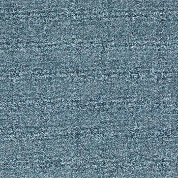 Preview: Opera 3S49 blau – Draufsicht auf rechteckiges Muster Vorwerk Teppichboden Opera blau