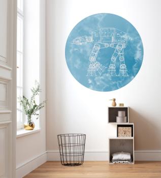 Fototapete - Sticker selbstklebend auf Vlies DD1-025 - Ø 125 cm - versandkostenfrei