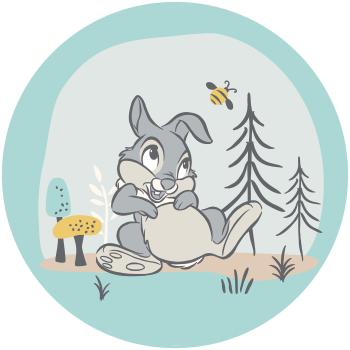 Fototapete - Sticker selbstklebend auf Vlies DD1-044 - Ø 125 cm - versandkostenfrei