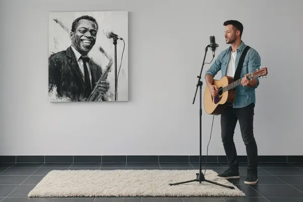 JAB Teppich Savanna 198 im Wohnraum, maßgefertigt, Farbton 198.