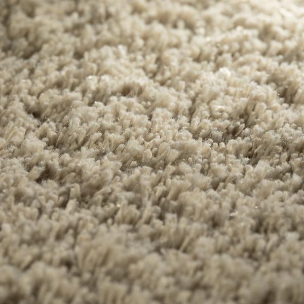 JAB Savanna 370 Strand – Draufsicht des Hochflor-Teppichbodens