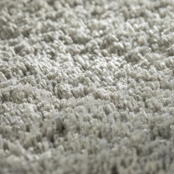 JAB Savanna 693 Grau – Draufsicht des Hochflor-Teppichbodens