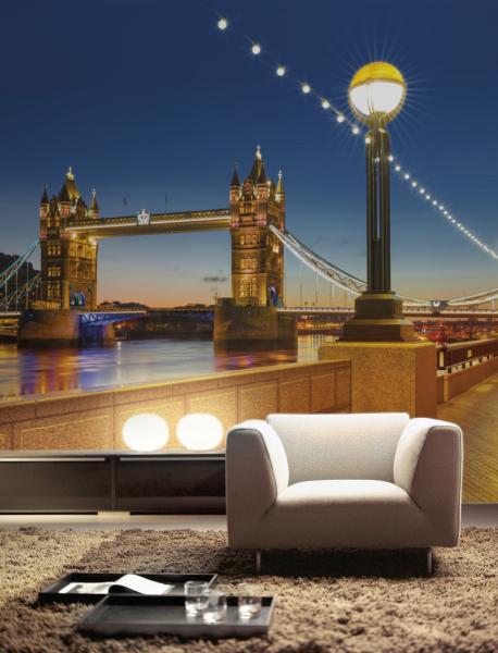 Fototapete 368 x 254 cm - 8-927 Tower Bridge - versandkostenfrei in D*
