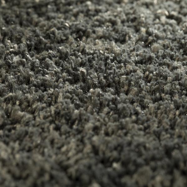 JAB Savanna 891 Kohle – Draufsicht des Hochflor-Teppichbodens