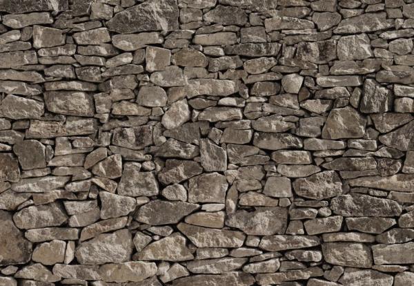 Fototapete 368 x 254 cm - 98908 Steinmauer - versandkostenfrei in D*