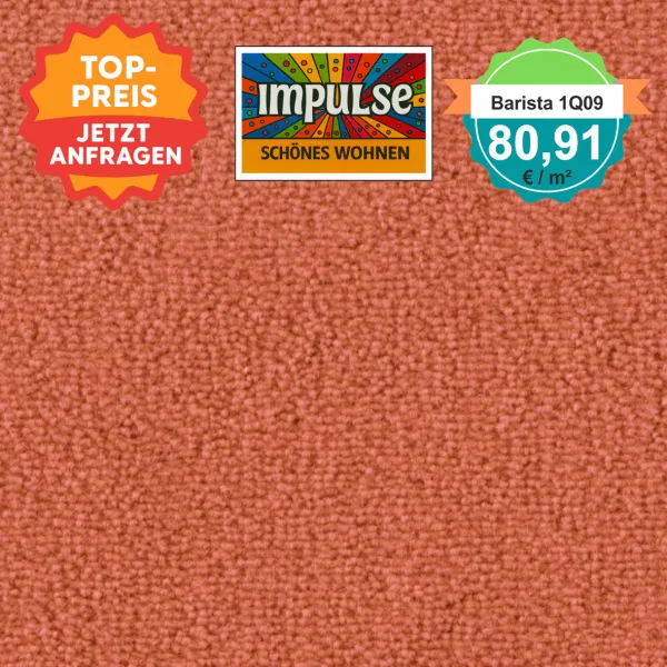 Teppichmuster Vorwerk Barista 1Q09 – Velours in 4 oder 5 m Breite