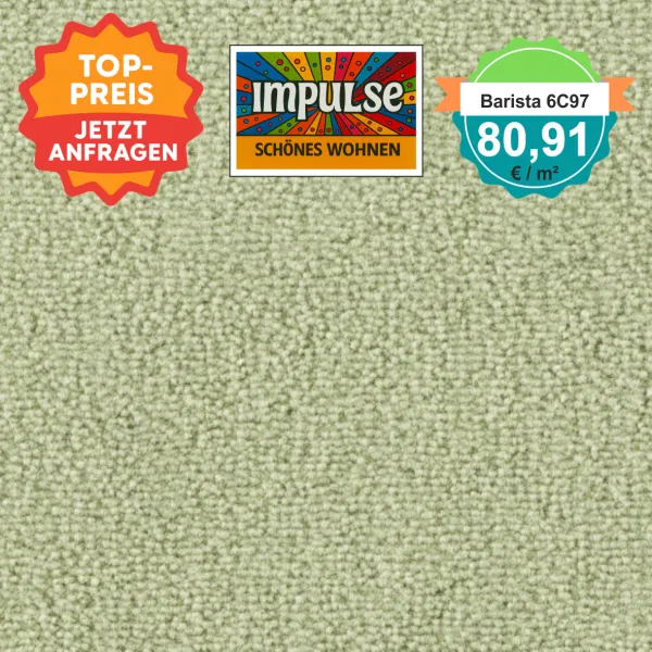 Teppichmuster Vorwerk Barista 6C97 – Velours in 4 oder 5 m Breite