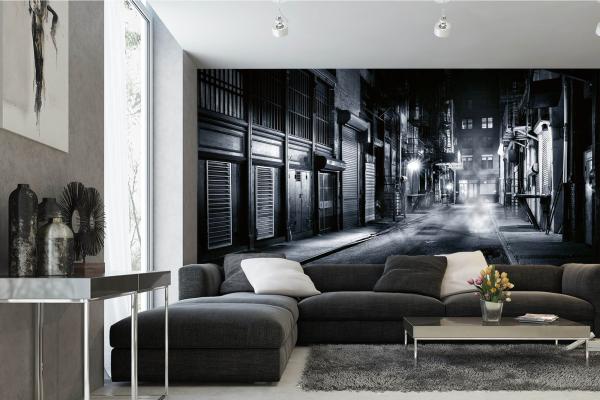 Fototapete MS-5-0728 Archtitektur in modernem Wohnraum - r