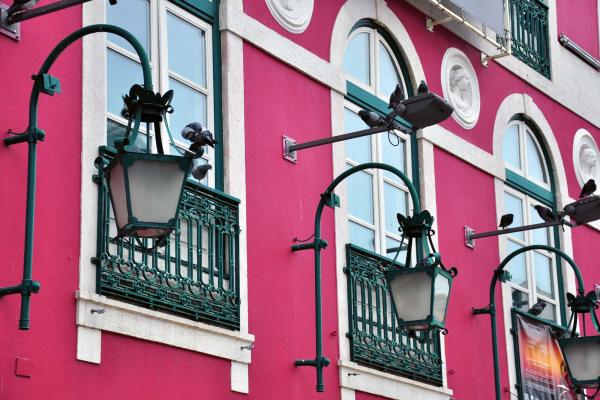 Vlies-Fototapete MS-5-0797 mit geometrischem Architektur-Motiv - Format 375 