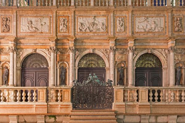 Vlies-Fototapete MS-5-0803 mit geometrischem Architektur-Motiv - Format 375 