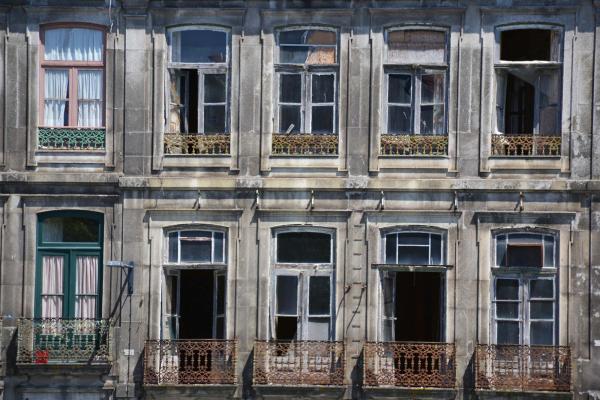 Vlies-Fototapete MS-5-0804 mit geometrischem Architektur-Motiv - Format 375 