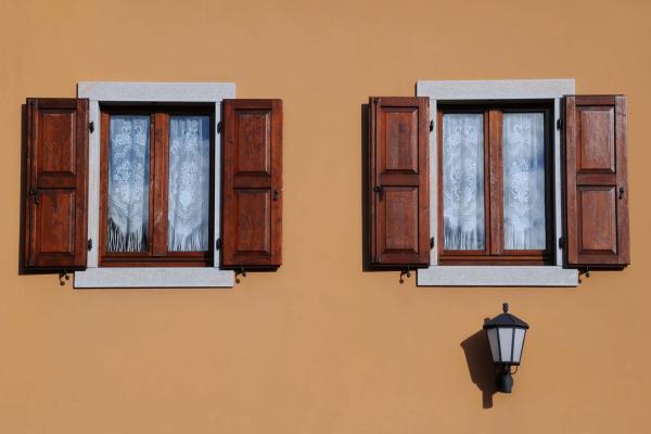 Vlies-Fototapete MS-5-0825 mit geometrischem Architektur-Motiv - Format 375 