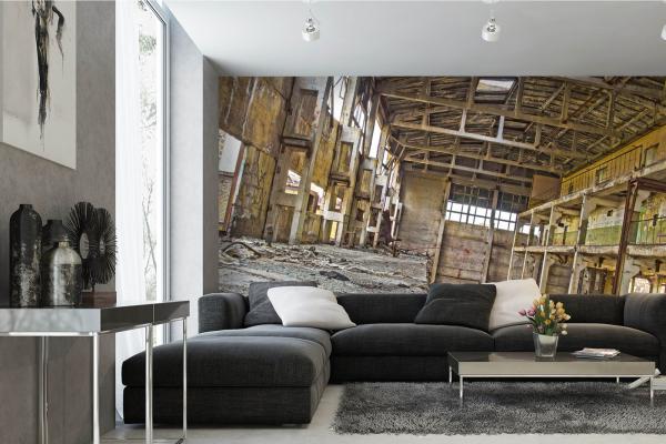 Vlies-Fototapete MS-5-0852 – Fantasie-Motiv im Raum – Wandgestaltung mit Tiefenwirkung