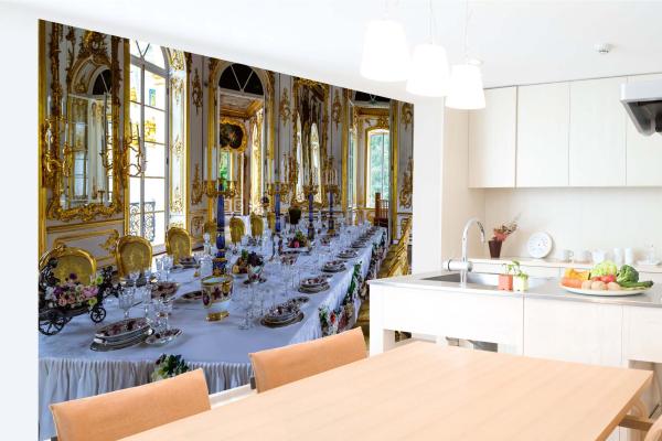 Vlies-Fototapete MS-5-0897 – Fantasie-Motiv im Raum – Wandgestaltung mit Tiefenwirkung