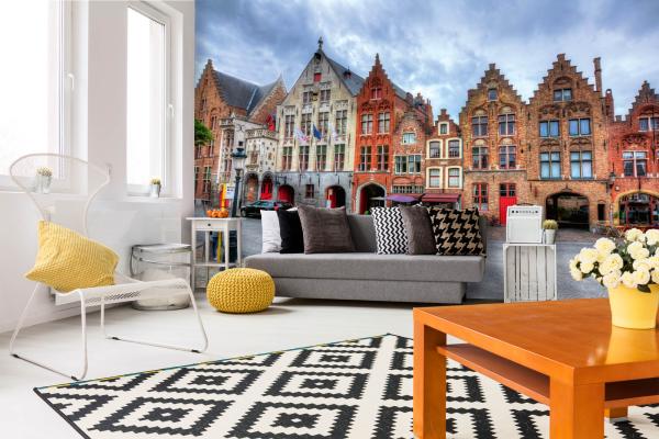 Fototapete MS-5-1008 Archtitektur in modernem Wohnraum - r