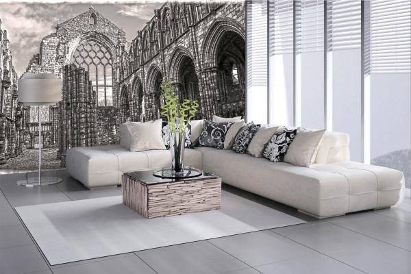 Fototapete MS-5-1057 Archtitektur in modernem Wohnraum - r