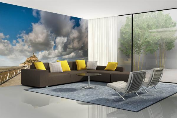 Fototapete MS-5-1093 Archtitektur in modernem Wohnraum - r