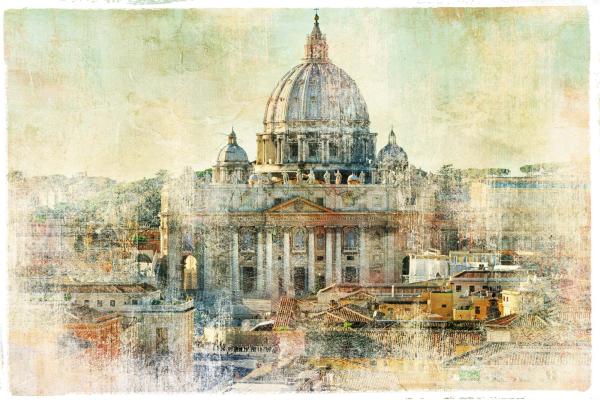 Vlies-Fototapete MS-5-1126 mit geometrischem Architektur-Motiv - Format 375 