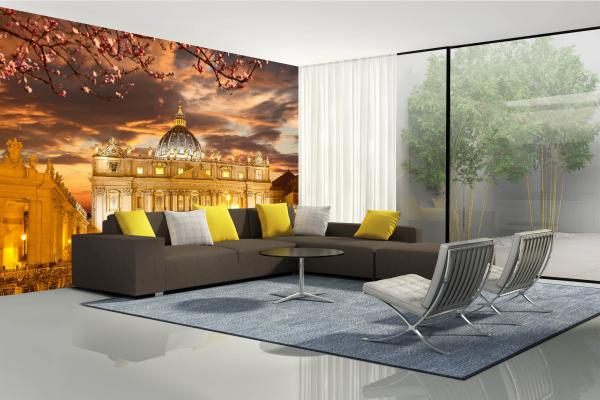Fototapete MS-5-1127 Archtitektur in modernem Wohnraum - r