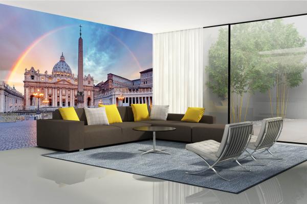 Fototapete MS-5-1168 Archtitektur in modernem Wohnraum - r