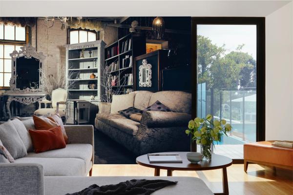 Fototapete MS-5-1186 Archtitektur in modernem Wohnraum - r