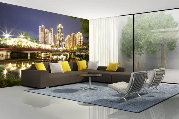 Fototapete MS-5-1194 Archtitektur in modernem Wohnraum - r