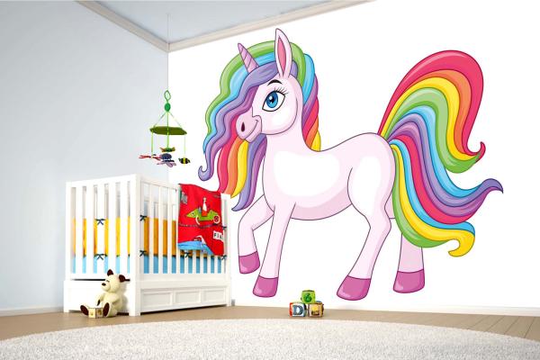 Kinder-Fototapete MS-5-1484 im Raum – kreative Wandgestaltung mit lebendigem XXL-Motiv für Kinderzimmer