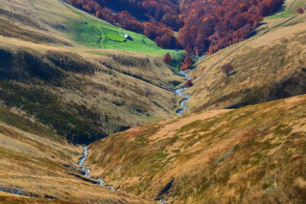 Vlies-Fototapete MS-5-1617 mit alpinem Bergmotiv – Format 375 × 250 cm, brillante Farben, klare Linien, Naturpanorama in XX