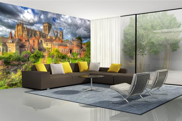 Fototapete MS-5-2020 Archtitektur in modernem Wohnraum - r