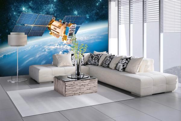 Vlies-Fototapete MS-5-2254 – Himmelsmotiv im Wohnraum – stilvolle Wandgestaltung mit räumlicher Tiefe
