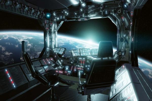 Vlies-Fototapete MS-5-2255 – Draufsicht des Himmelsmotivs in XXL – Format 375 × 250 cm