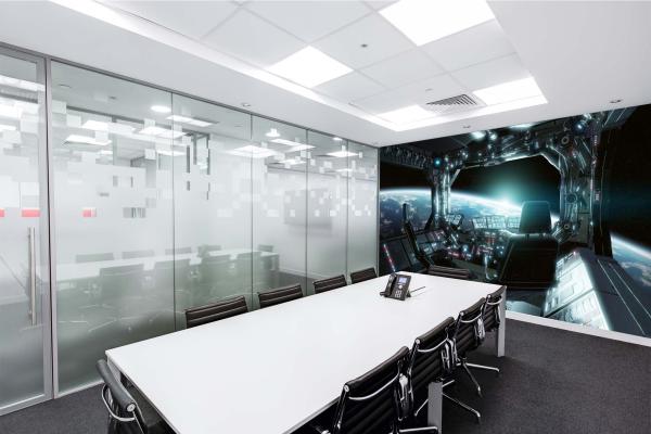 Vlies-Fototapete MS-5-2255 – Himmelsmotiv im Wohnraum – stilvolle Wandgestaltung mit räumlicher Tiefe