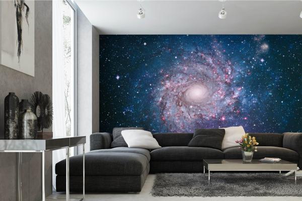 Vlies-Fototapete MS-5-2286 – Himmelsmotiv im Wohnraum – stilvolle Wandgestaltung mit räumlicher Tiefe