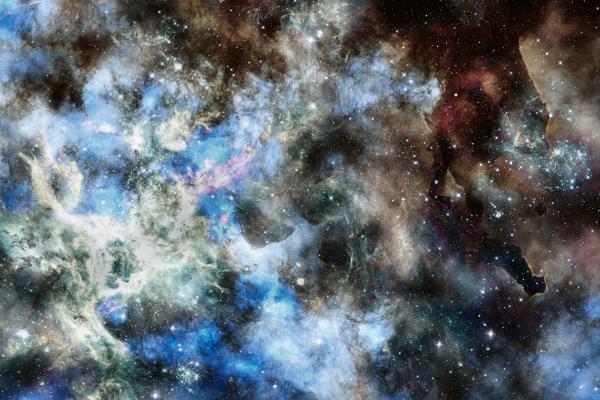 Vlies-Fototapete MS-5-2297 – Draufsicht des Himmelsmotivs in XXL – Format 375 × 250 cm